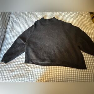 Old Navy Women's Black Mock Neck Sweater